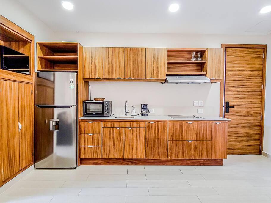 Hermoso Tranquilo Y Acogedor Moderno Apartamento Playa del Carmen
